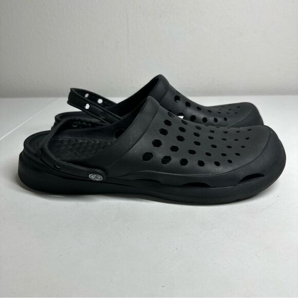 Joybees Mens 12 Active Clog black Breathable Shoes Sandals slip on water - Picture 4 of 11